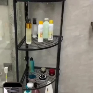 4 Layer Kitchen Corner Rack, Shelf Stainless Steel