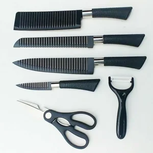 6pcs Zepter Set Non-Stick Coating Kitchen knif